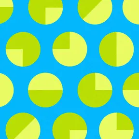 Abstract illustration representing clocks and time