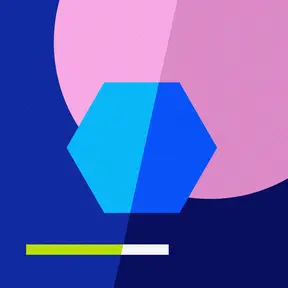 Abstract illustration representing color contrast