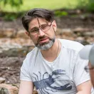 paul venuti speaking in a nature setting
